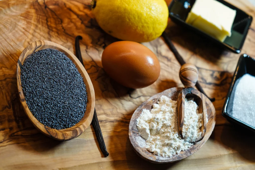 haşhaşlı &ccedil;&ouml;rek malzemeleri